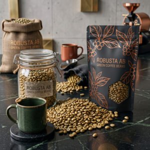 Robusta AB Green Coffee Beans